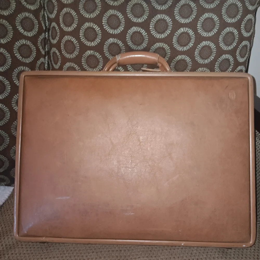 Hartman Luggage Vintage Leather Briefcase